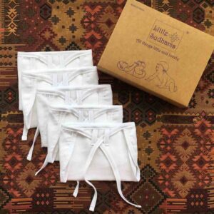 Muslin Nappies from Little Sudhams for newborn baby