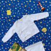 Muslin Full Sleeve Tops and Mattress Protector with Space Theme from Little Sudhams
