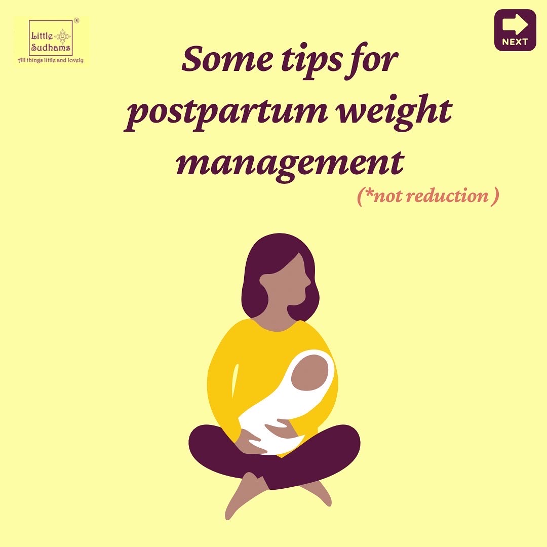 Want to Know How to Manage your Postpartum Weight?