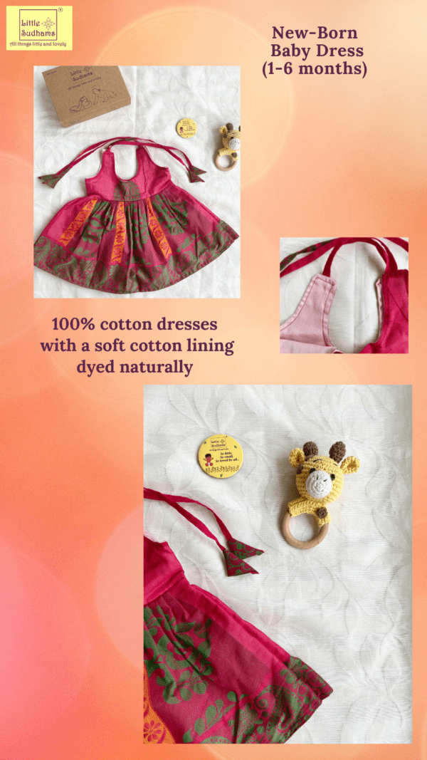 Traditional Newborn Baby Girl Cotton Dress