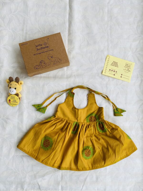Newborn Baby Girl Cotton Dress Traditional