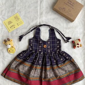 Traditional Baby Girl Dress Handloom Cotton Comfortable