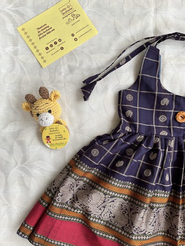 Traditional Baby Girl Dress Handloom Cotton Comfortable