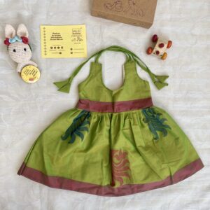 Little Sudhams Traditional Newborn Baby Girl Dress 6 months